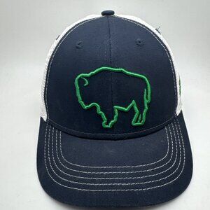Jackson Hole Buffalo Trucker Hat Cap Wyoming Bison Logo Mesh Snap Back